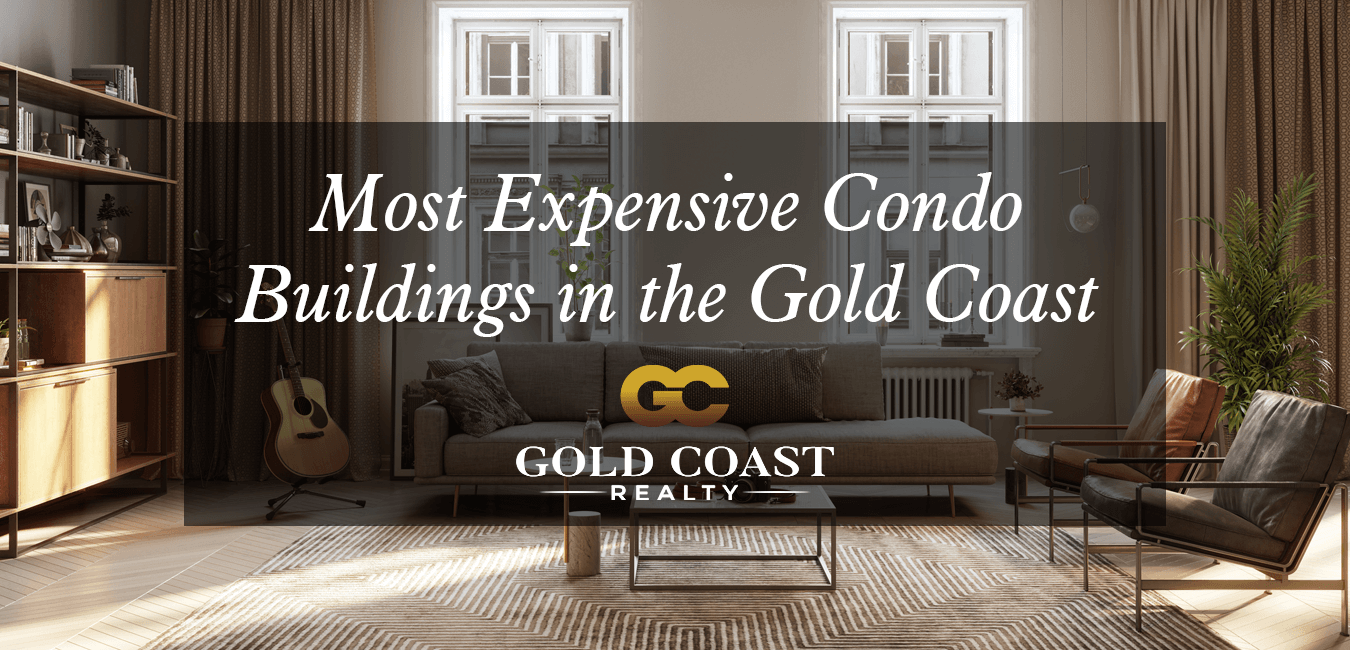 Expensive condo buildings in Chicago Gold Coast 